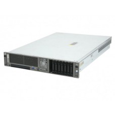 Server HP DL380 G5, Rackabil 2U, 2 Procesoare Intel Quad Core Xeon E5345 2.33 GHz, 4 GB DDR2, DVD-CDRW